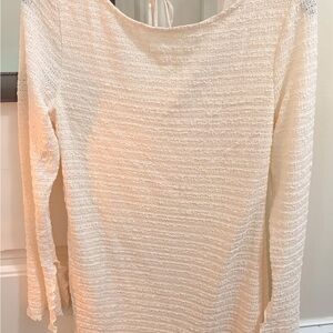 Elegant Cream Women's Dress